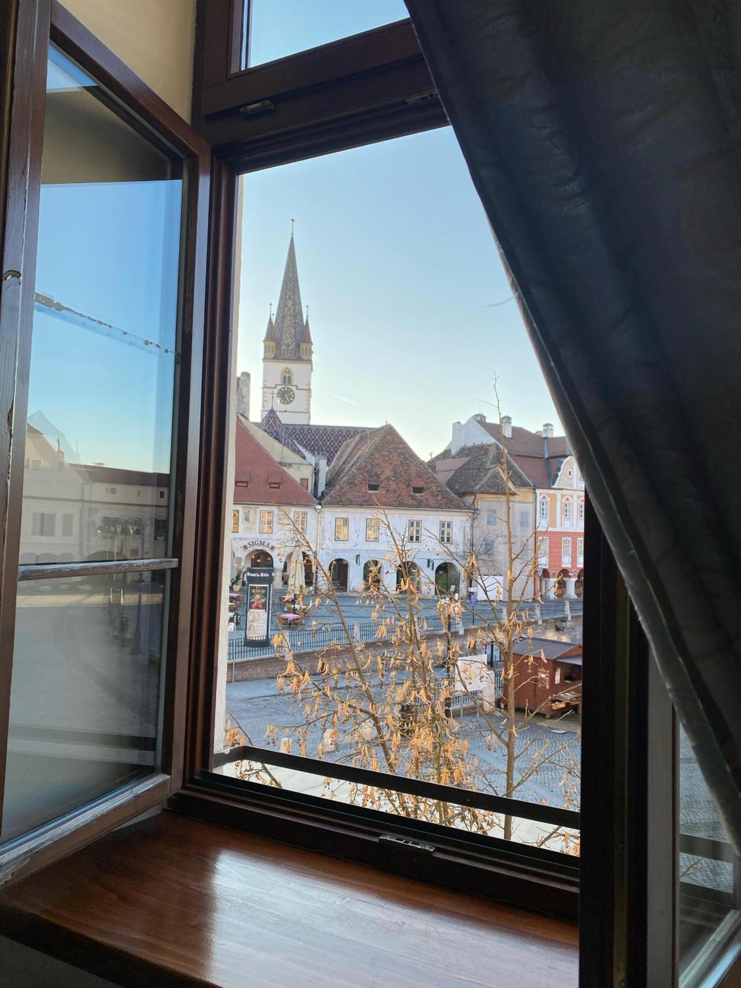 The Council Hotel Sibiu Bagian luar foto